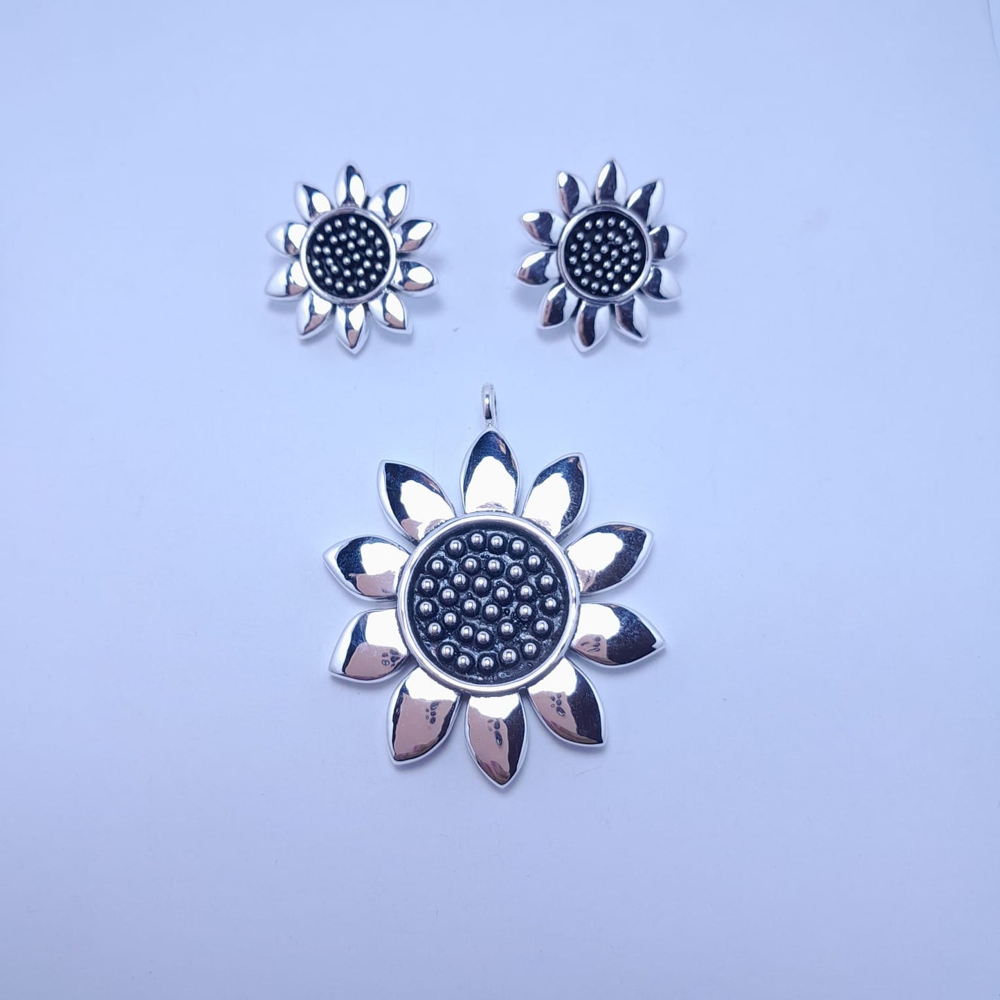 Juego de girasol electroformado