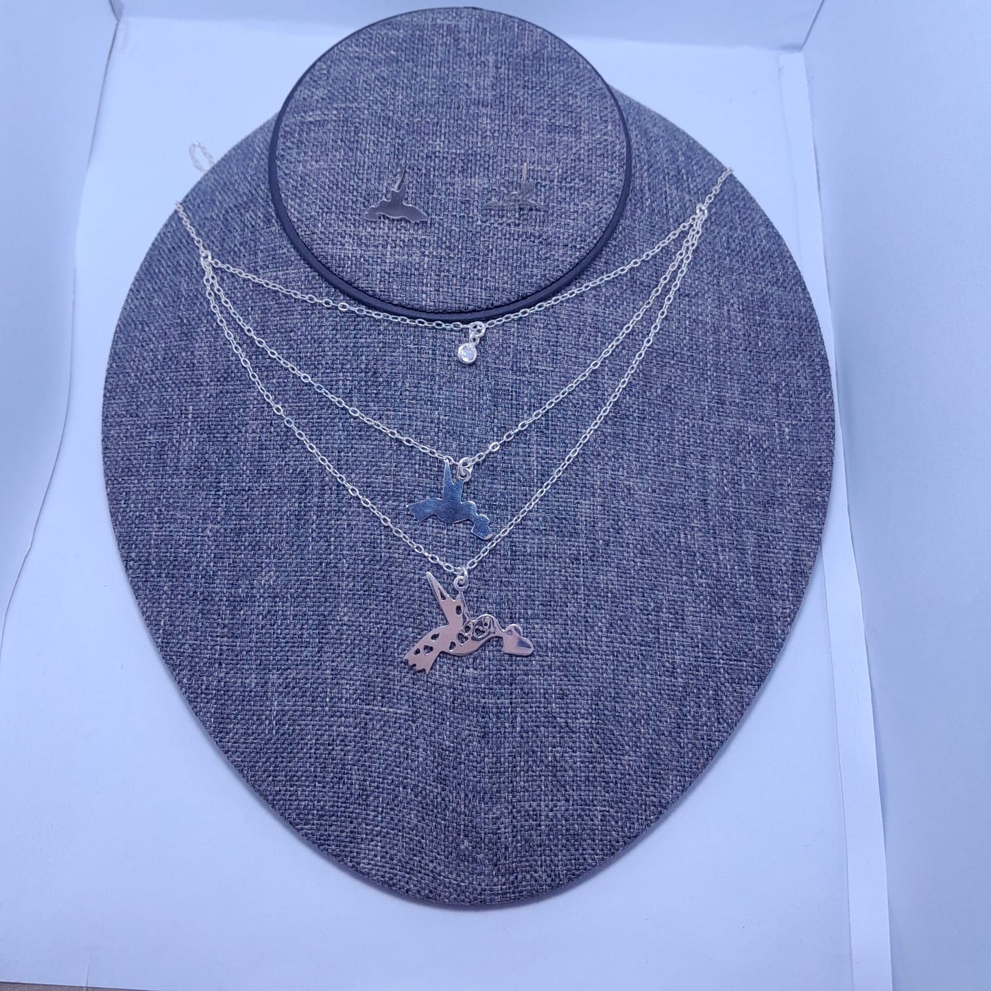 Juego de colibríes triple